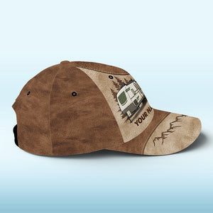 Camping Personalized Hat - Gift For Camping Lovers