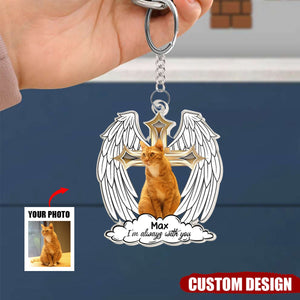 I'm Always With You - Personalized Photo Acrylic Keychain