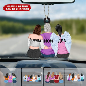 Personalized Mother & Daughter Car Ornament