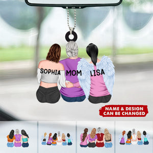 Personalized Mother & Daughter Car Ornament
