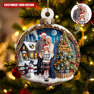 Treasure Your Family's Magical Holiday Moments - Personalized Custom Ornament - Gift For Family