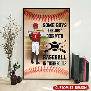 Practice Like You've Never Won - Family Personalized Baseball Poster
