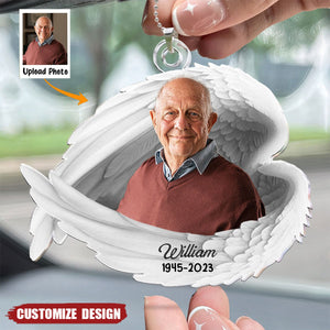 I'm Always With You - Personalized Photo Car Ornament