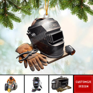Personalized Welder Ornament - 2024 New Release