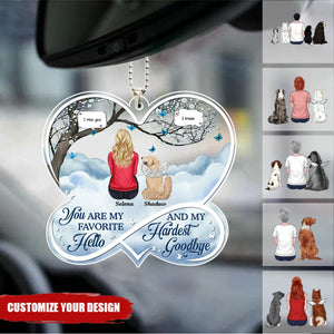 If Love Could Have Saved You - Memorial Gift For Pet Lovers Personalized Acrylic Car Hanger Ornament