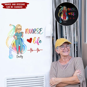 Nurse Life - Gift For Nurse - Personalized Decor Decal