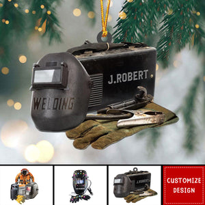 Personalized Welder Ornament - 2024 New Release