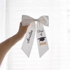 Personalized Graduation Bow - Gifts For Graduate