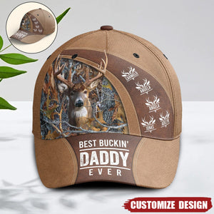 Best Buckin' Dad / Grandpa Ever - Personalized Classic Cap