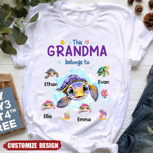 This Grandma Belongs To Shirt