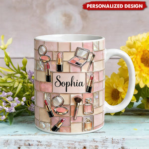 Personalized Makeup Lovers Mug