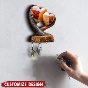 Home Sweet Home - Personalized Couple Key Rack