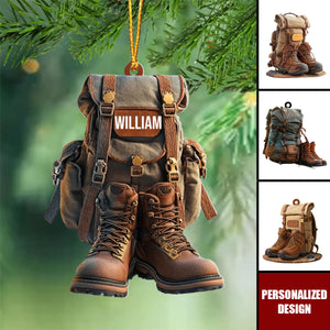 Personalized Hiking Acrylic Ornament-Gift For Hiking Lovers