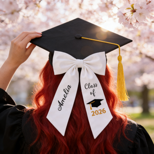 Personalized Graduation Bow - Gifts For Graduate