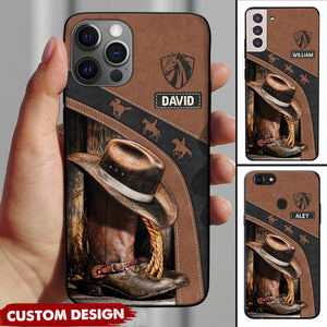 Personalized Horse Rider Phone Case