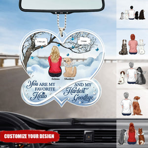 If Love Could Have Saved You - Memorial Gift For Pet Lovers Personalized Acrylic Car Hanger Ornament