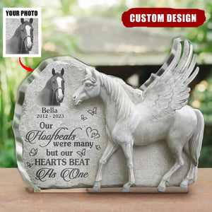 Personalized Horse Photo Memorial Acrylic Plaque - Gift For Horse Owner