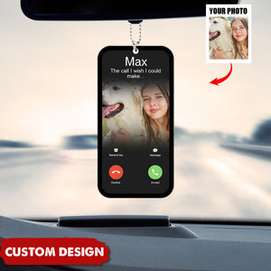 I Wish I Could Make - Custom Photo Car Ornament