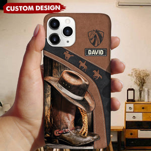 Personalized Horse Rider Phone Case