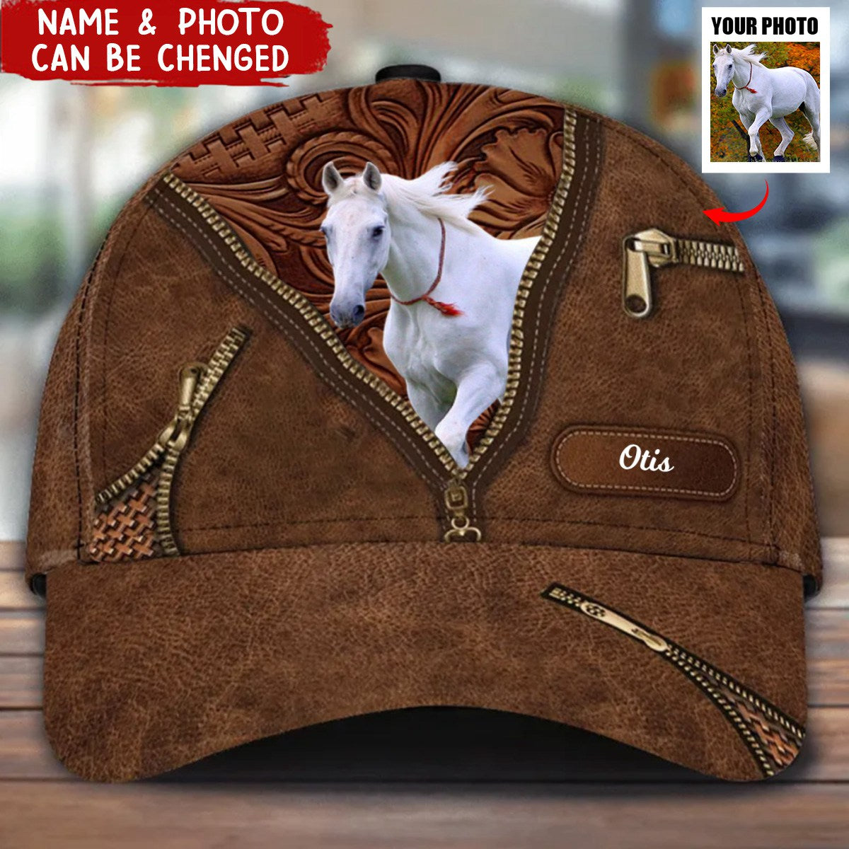 Personalized Photo Classic Cap-Gift For Dog/Cat Lovers