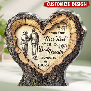 Together Until We Are Stars - Personalized Couple Acrylic Plaque