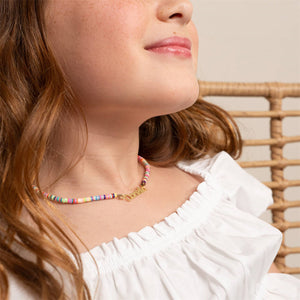 Personalized Rainbow Name Necklace - Gift For Girl,Daughter,Granddaughter