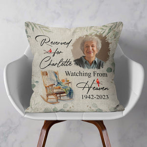 Reserved For You - Personalized Photo Pillow