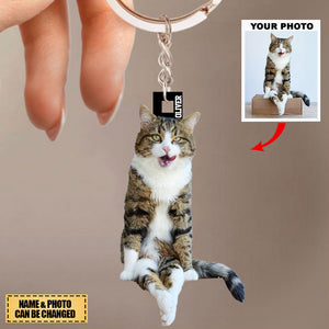 Custom Your Photo Acrylic Keychain - Gift For Pet Lover