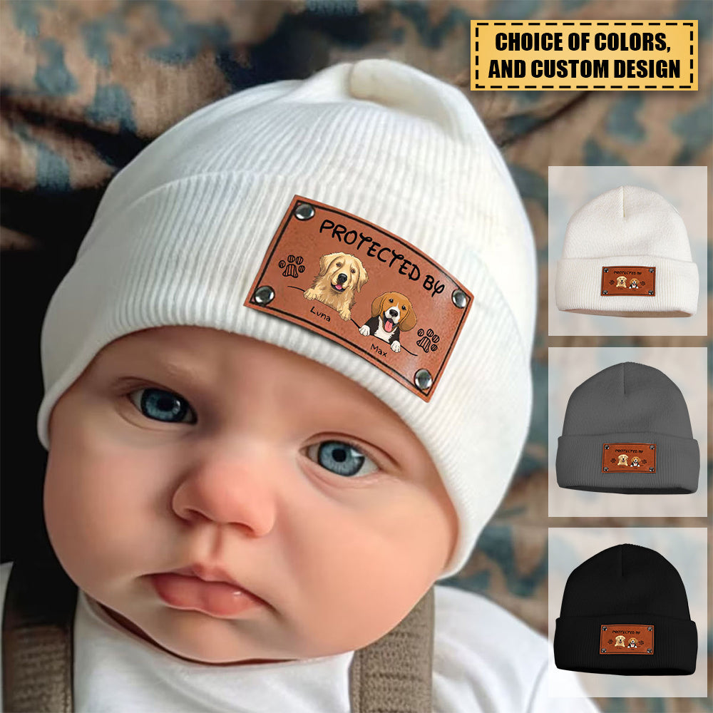 Personalized Custom Baby Beanie - Protected By