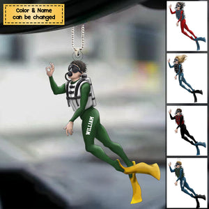 Persoanlized Scuba Diving Girl/Boy Ornament