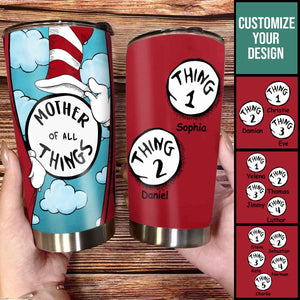 Grandpa / Grandma / Father / Mother Of All Things - Personalized Tumbler - Gift For Father / Mother