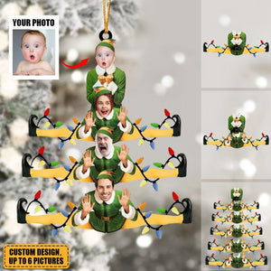 Custom Photo Family Tree - Perfect Christmas Ornament Gift