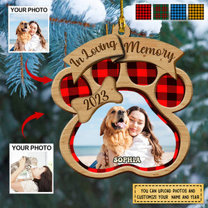 You Will Always In My Heart - Upload Image - Personalized Custom Wood Shaped Christmas Ornament