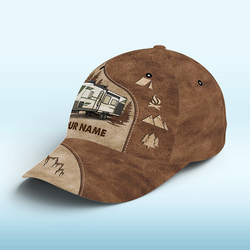 Camping Personalized Hat - Gift For Camping Lovers