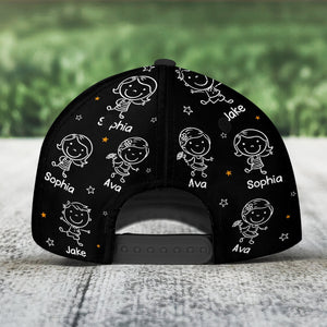 This Grandpa Grandma Mommy Daddy Belongs To Doodle - Personalized Classic Cap