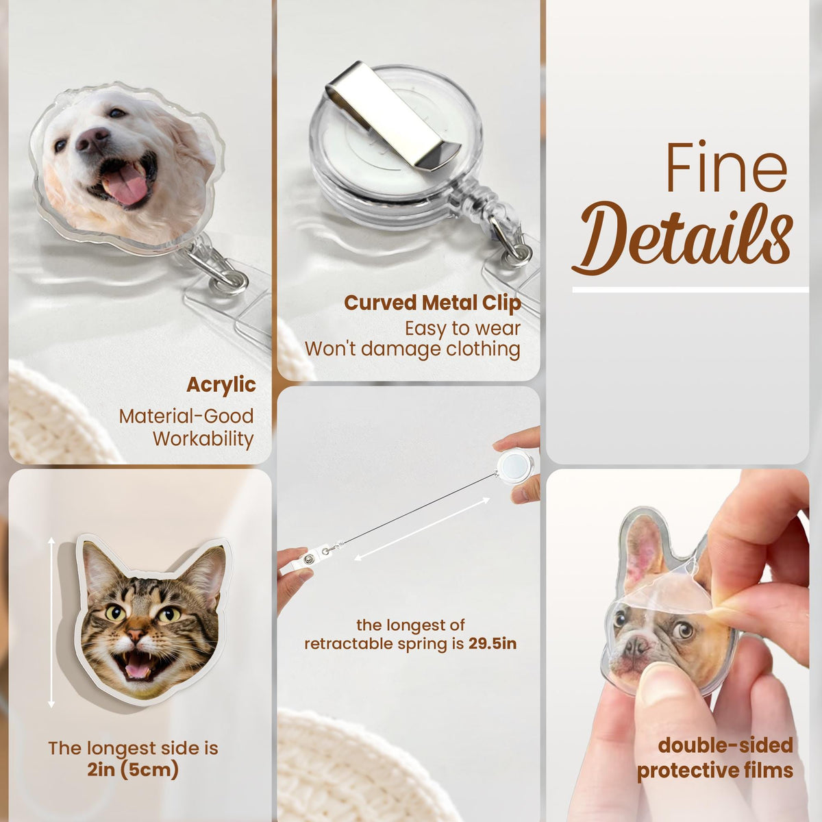 Personalized Funny Badge Reel- Nurse Badge Reel with Photo - Nurse Accessories