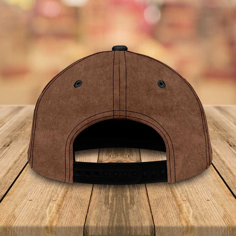 Daddy & Kids, Together We're A Team - Personalized Cap