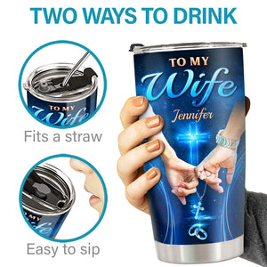 Once Upon A Time - Couple Personalized Tumbler - Gift For Couple