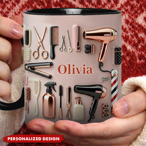 Proud Hair Stylist-Personalized Hairdresser Mug