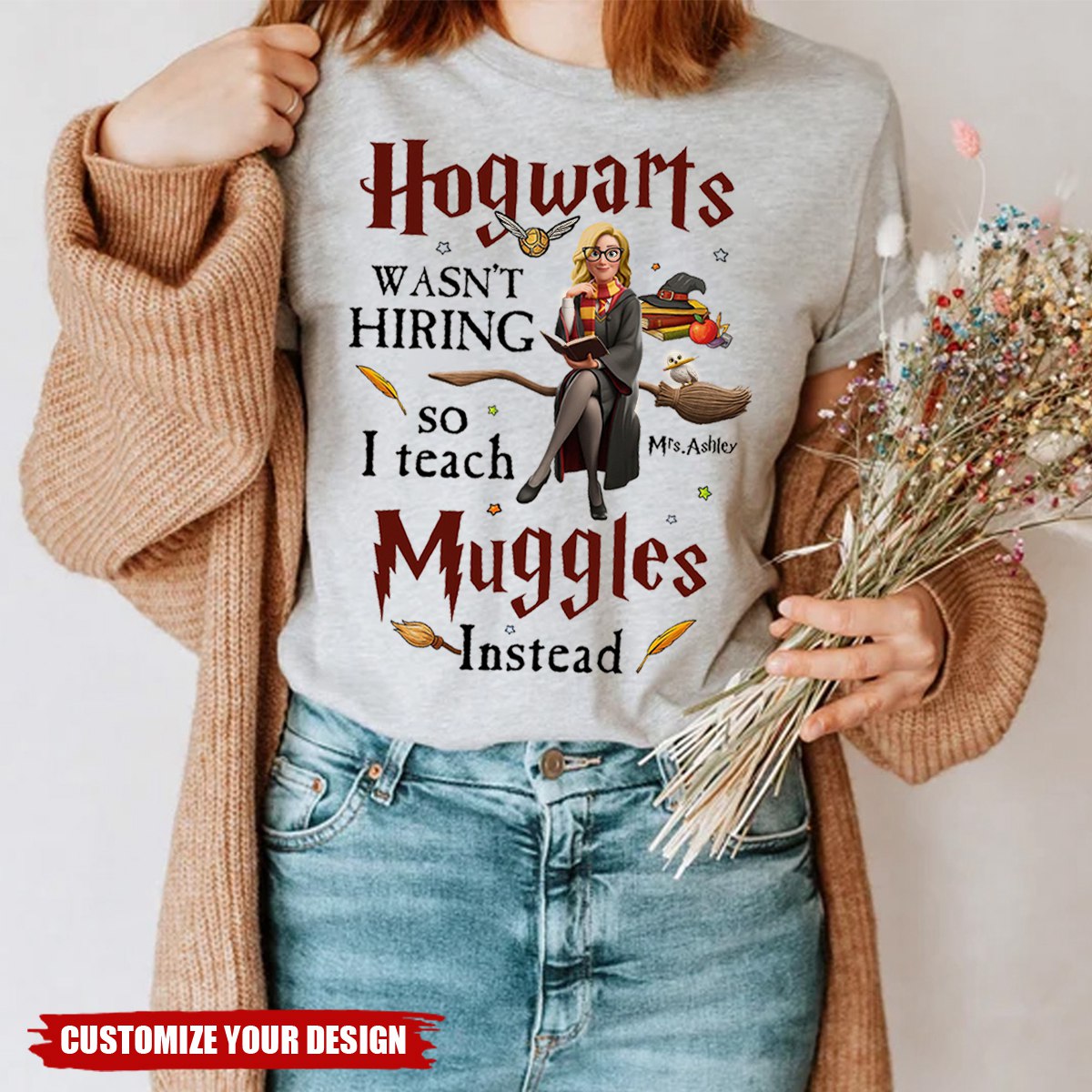 Magic Teacher Shirt - Personalized Gifts For Teacher
