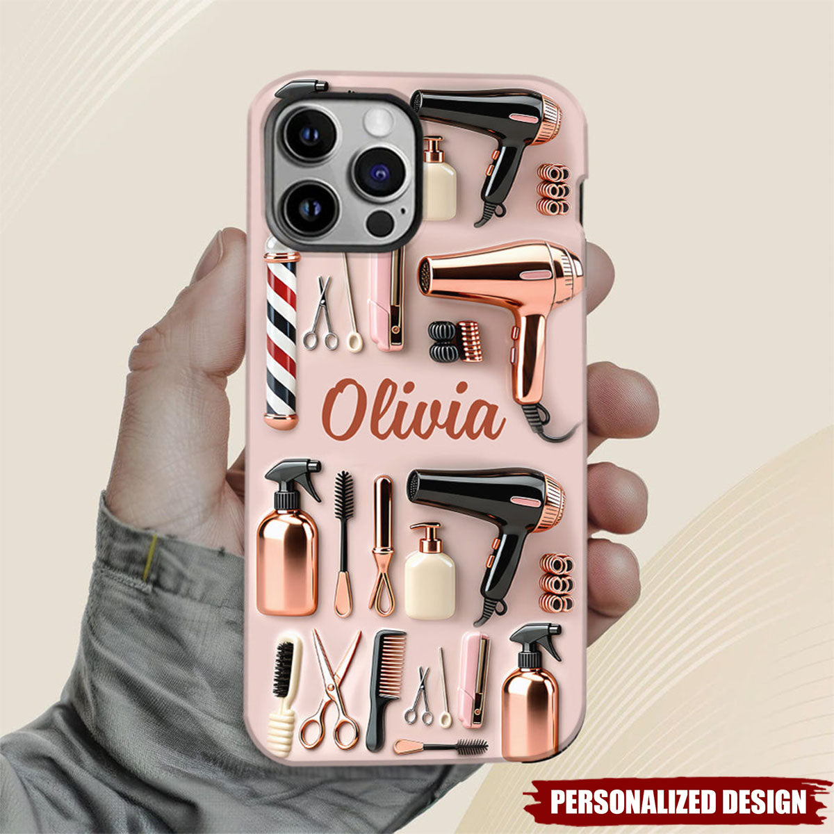 Perfect Hair Stylist-Personalized Hairdresser Phone Case
