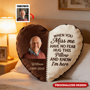 In Loving Memory-Personalized Memorial Pillow