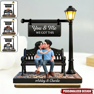 Personalized Couple Wooden Plaque-Valentine's Day Gift For Couple