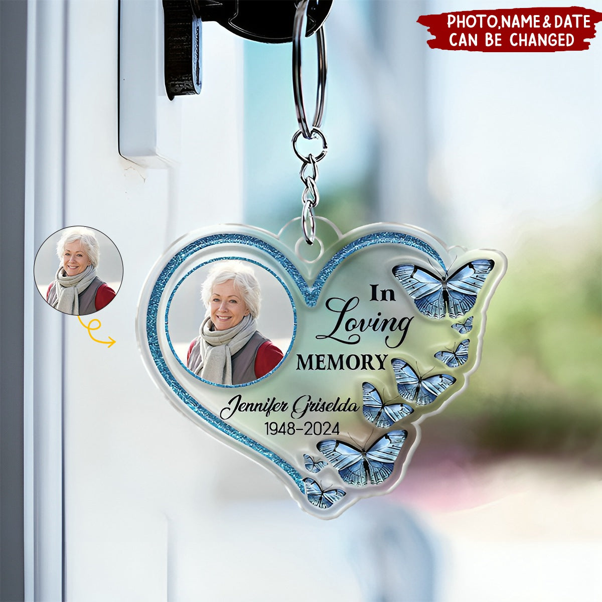 I Am Always With You - Personalized Acrylic Keychain