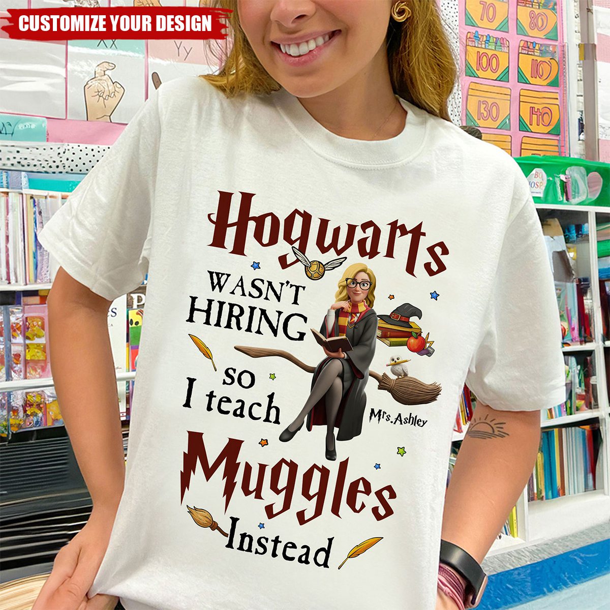Magic Teacher Shirt - Personalized Gifts For Teacher