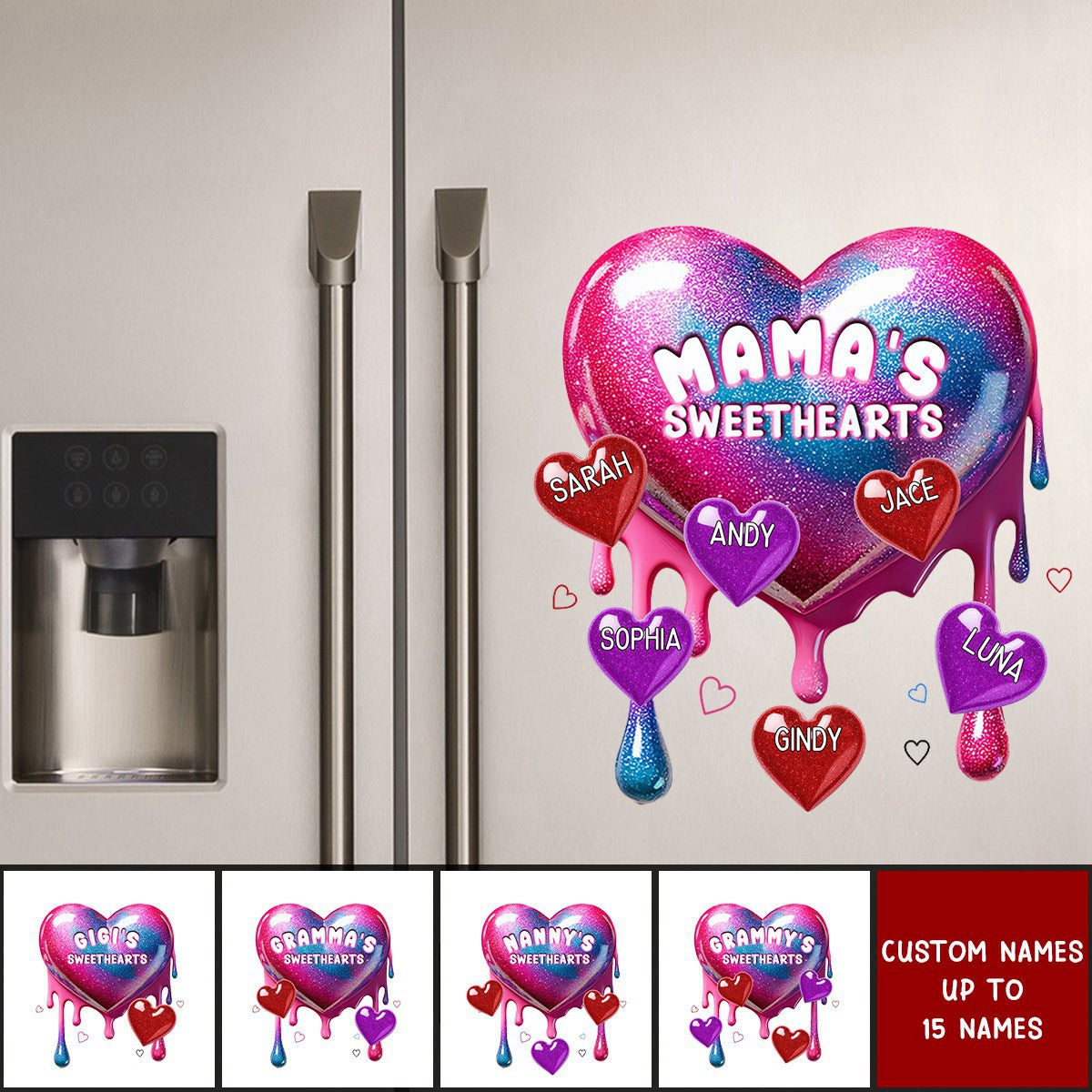 Personalized Sweathearts Decal Sticker - Mother's Day Gift