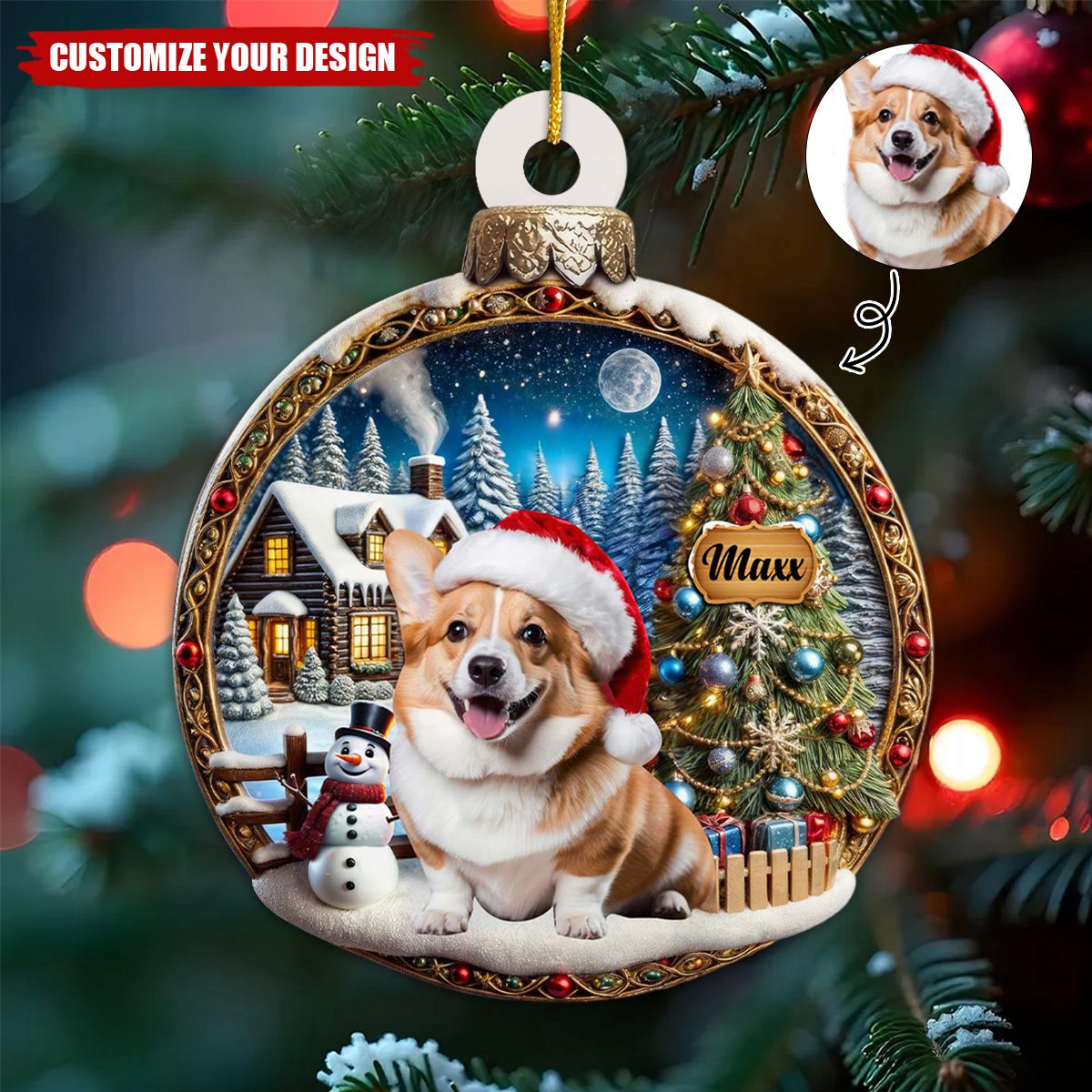 Treasure Your Family's Magical Holiday Moments - Personalized Custom Ornament - Gift For Family
