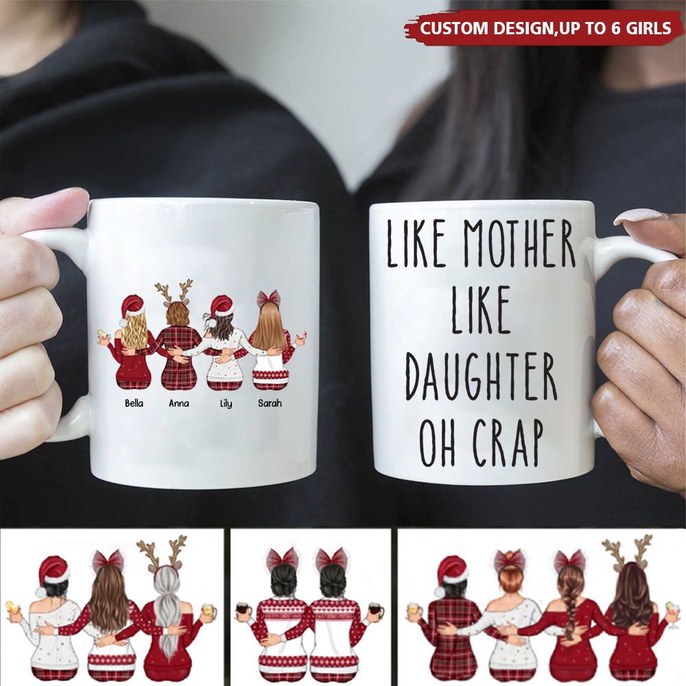 Like Mother Like Daughter - Personalized Mug - Gift For Mother - Gift For Daughter