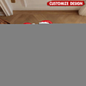Personalized Gingerbread Doormat/ Rug - Christmas Gift For Family