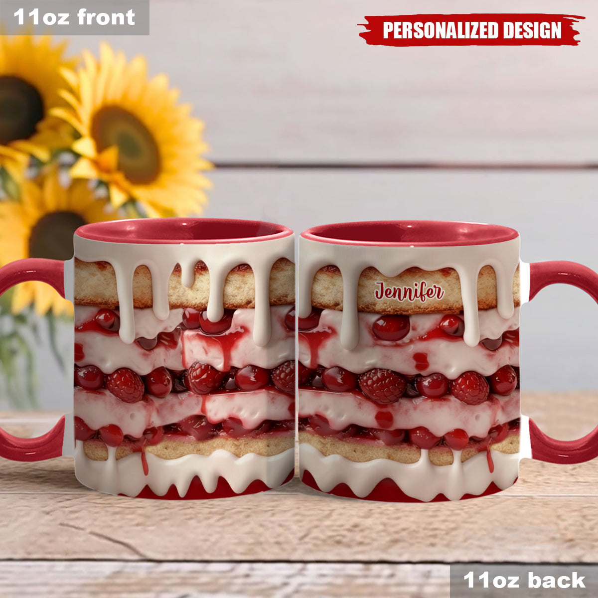 Personalized Cake Mug - Gift For Bakers